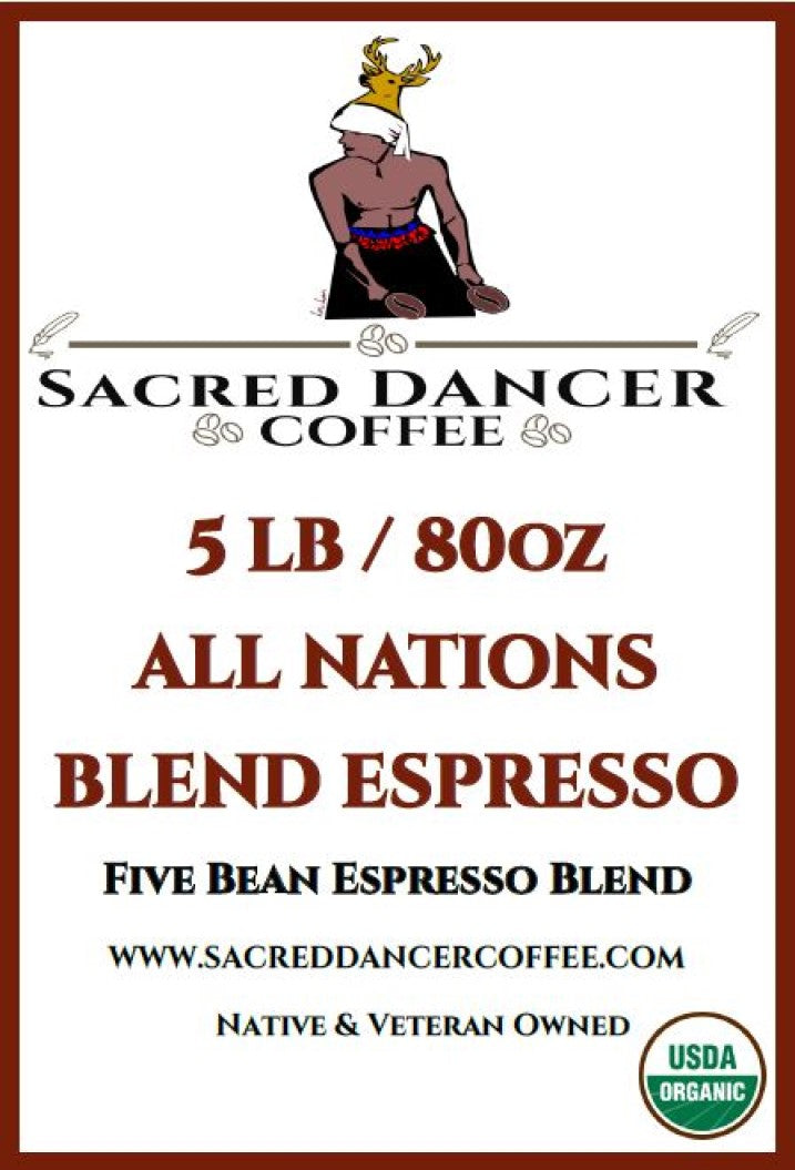 All Nations Blend - Five Bean Espresso