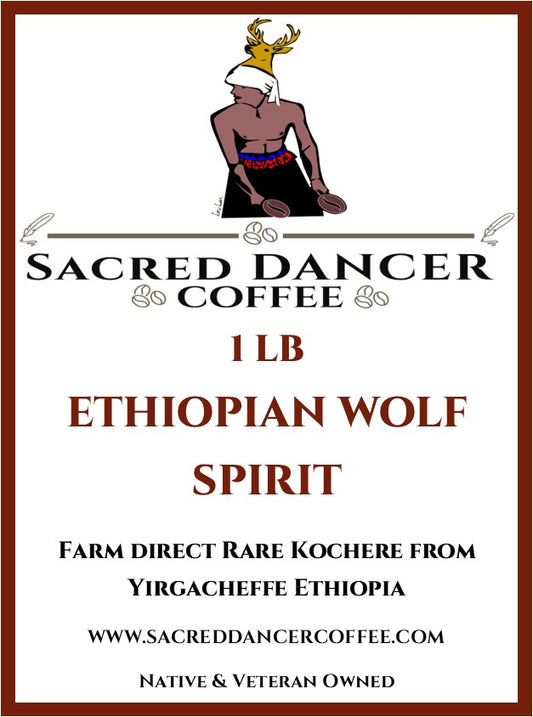 Ethiopian Wolf Spirit - Ababa Ethiopian Farm-Direct Rare Kochere