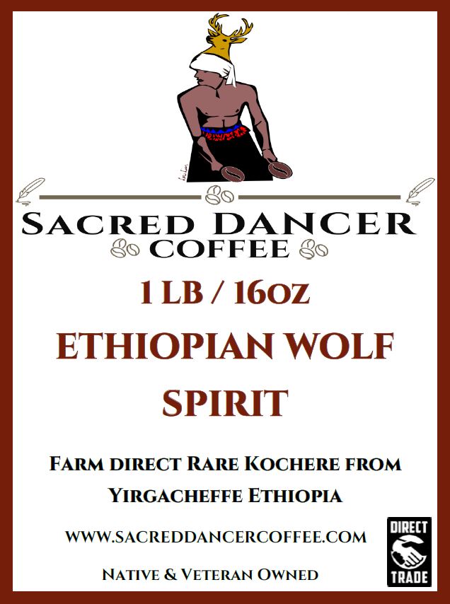 Ethiopian Wolf Spirit - Ababa Ethiopian Farm-Direct Rare Kochere