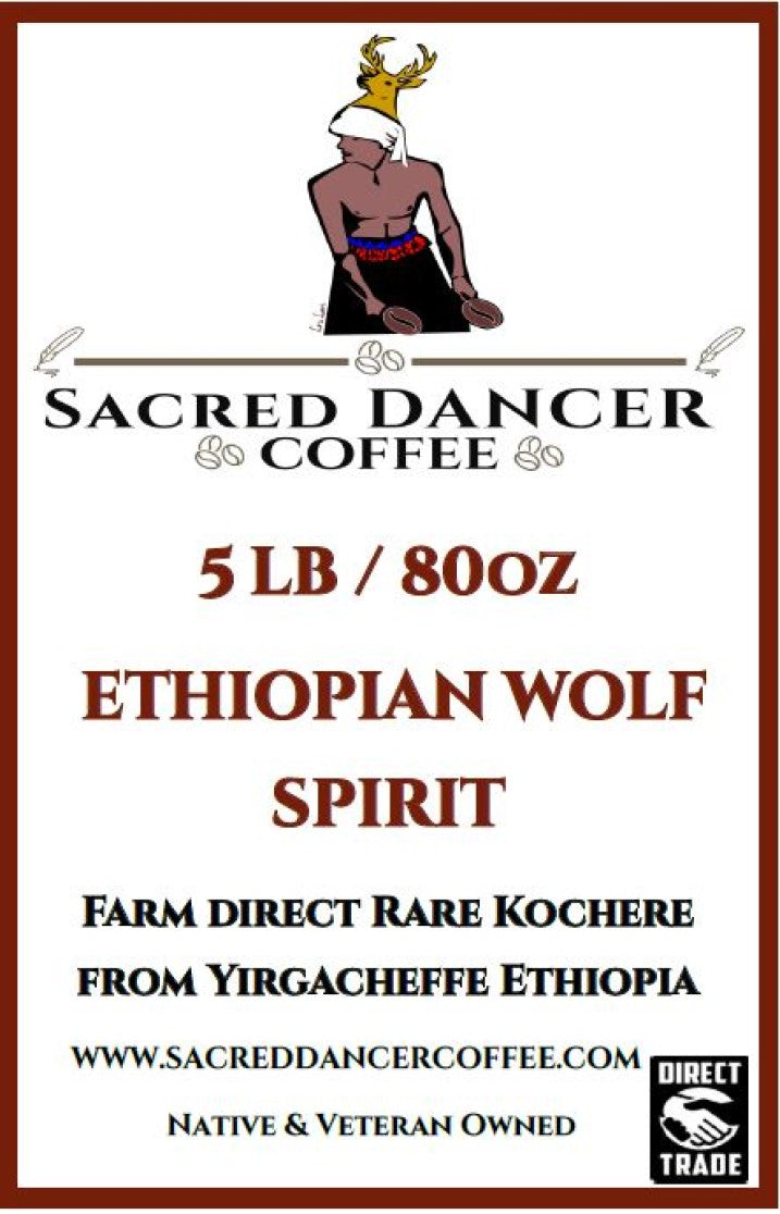 Ethiopian Wolf Spirit - Ababa Ethiopian Farm-Direct Rare Kochere
