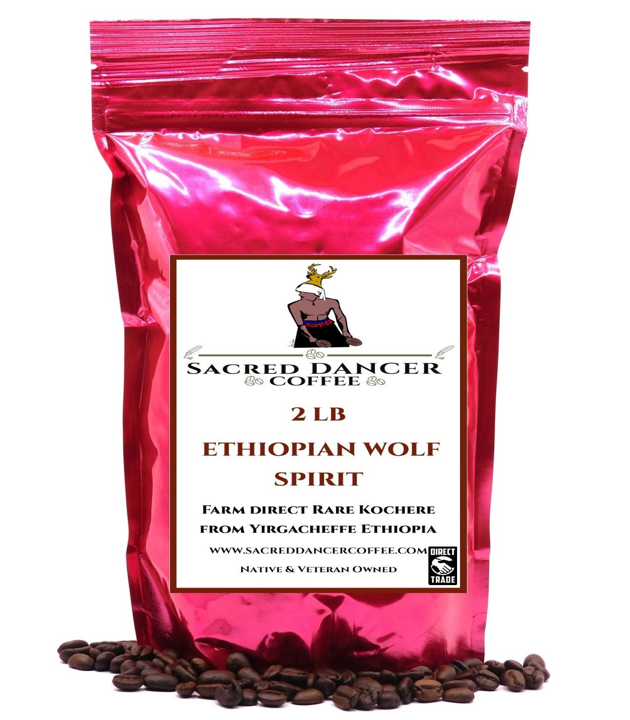 Ethiopian Wolf Spirit - Ababa Ethiopian Farm-Direct Rare Kochere