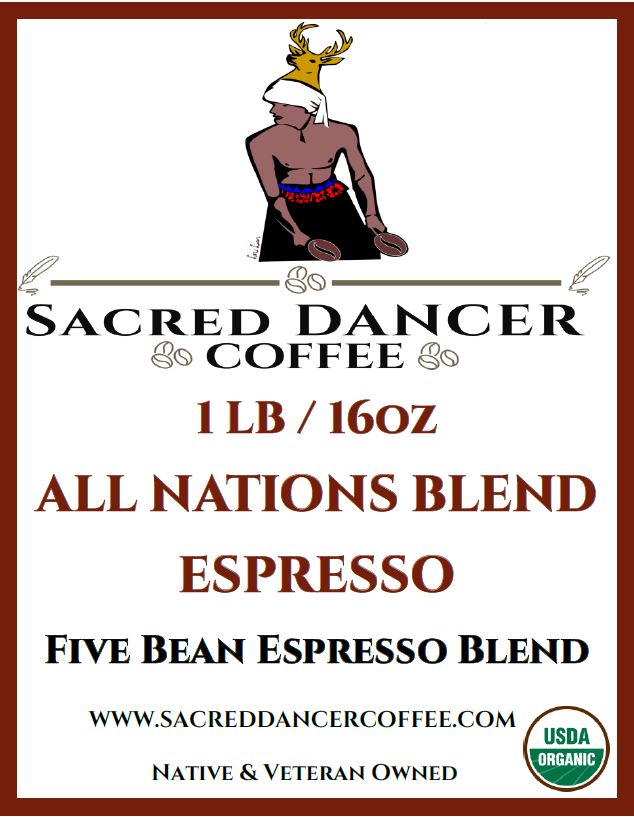 All Nations Blend: espresso de cinco granos