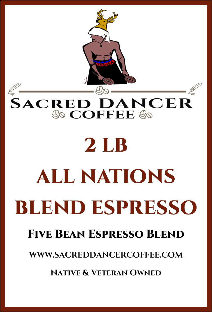 All Nations Blend: espresso de cinco granos