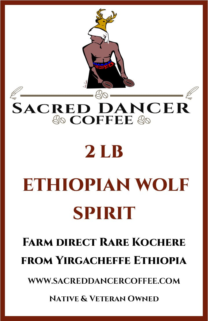 Ethiopian Wolf Spirit - Ababa Ethiopian Farm-Direct Rare Kochere