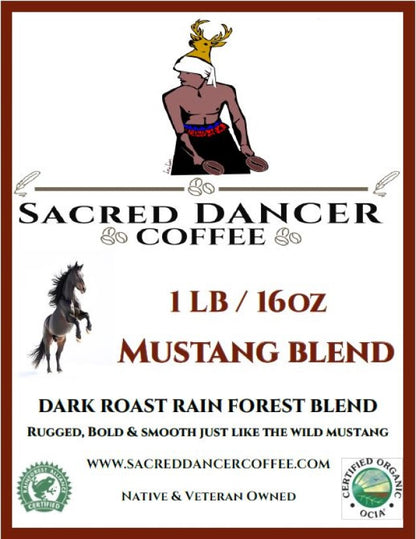 ¡NUEVO! Mustang Blend - Mezcla Rainforest de tueste oscuro