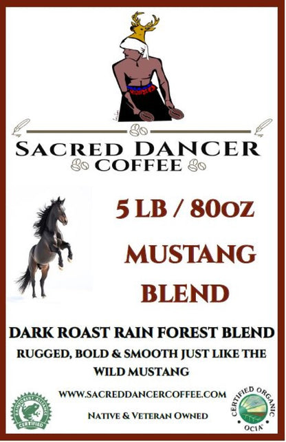 ¡NUEVO! Mustang Blend - Mezcla Rainforest de tueste oscuro