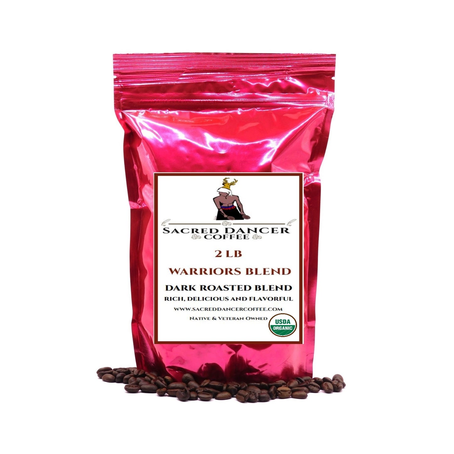 Warriors Blend - Dark Roasted Blend (Certified USDA Organic)