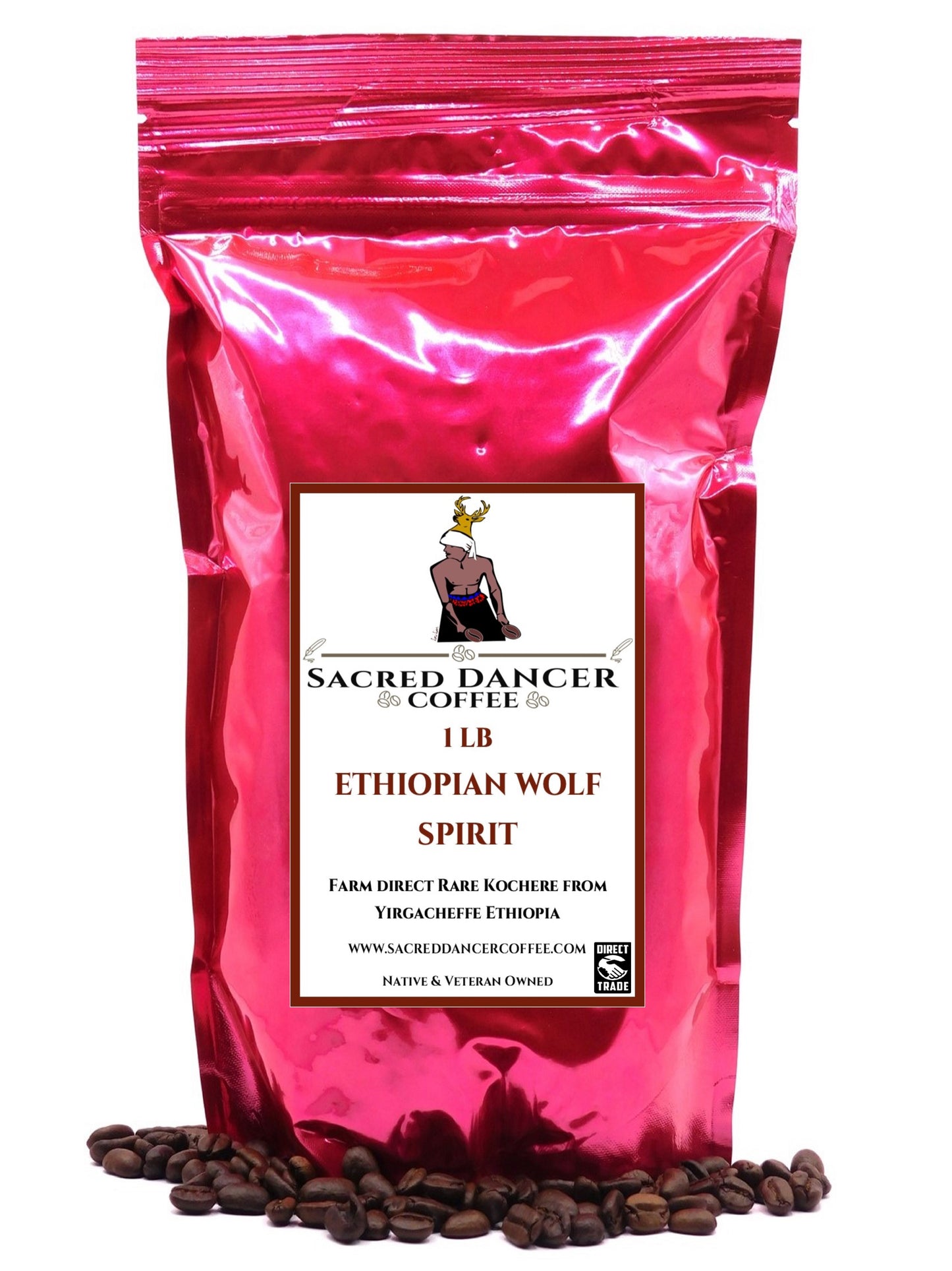 Ethiopian Wolf Spirit - Ababa Ethiopian Farm-Direct Rare Kochere